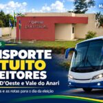 Justiça Eleitoral anuncia transporte gratuito para eleitores em Machadinho D’Oeste e Vale do Anari transporte-gratuito-eleitores-machadinho-vale-do-anari-2026