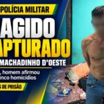Foragido é recapturado pela PM em Machadinho D’Oeste e afirma ter cometido cinco homicídios pm-recaptura-foragido-machadinho-doeste