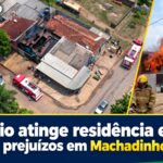Incêndio atinge residência e causa grandes prejuízos em Machadinho D’Oeste incendio-residencia-machadinho-do-oeste